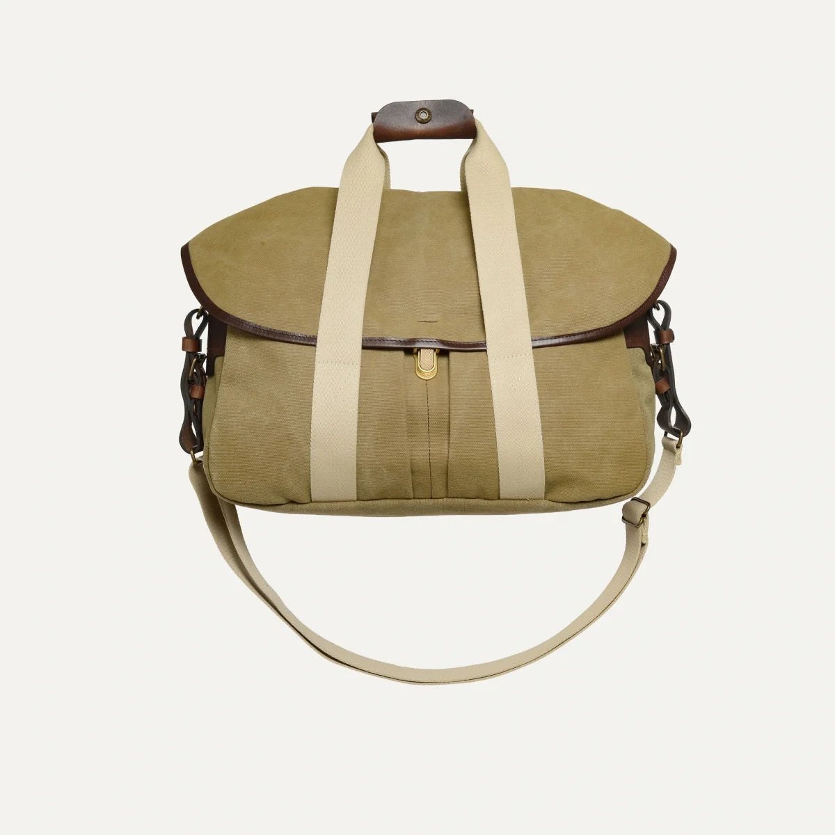 Business Musette Kaki US Stonewashed Canvas