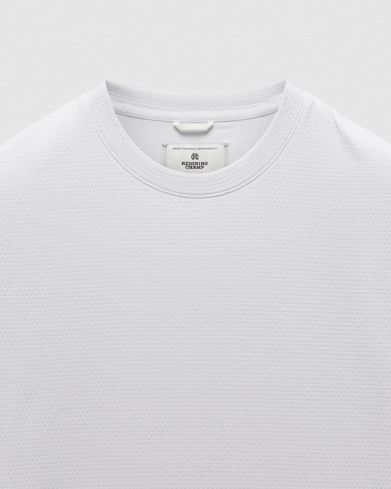 Solotex Mesh Tiebreaker Standard Fit Tee White