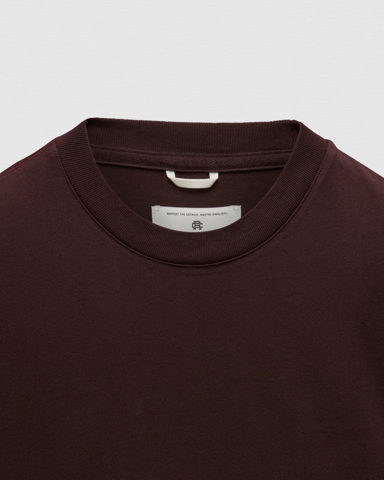 Midweight Jersey Standard T-Shirt Oxblood