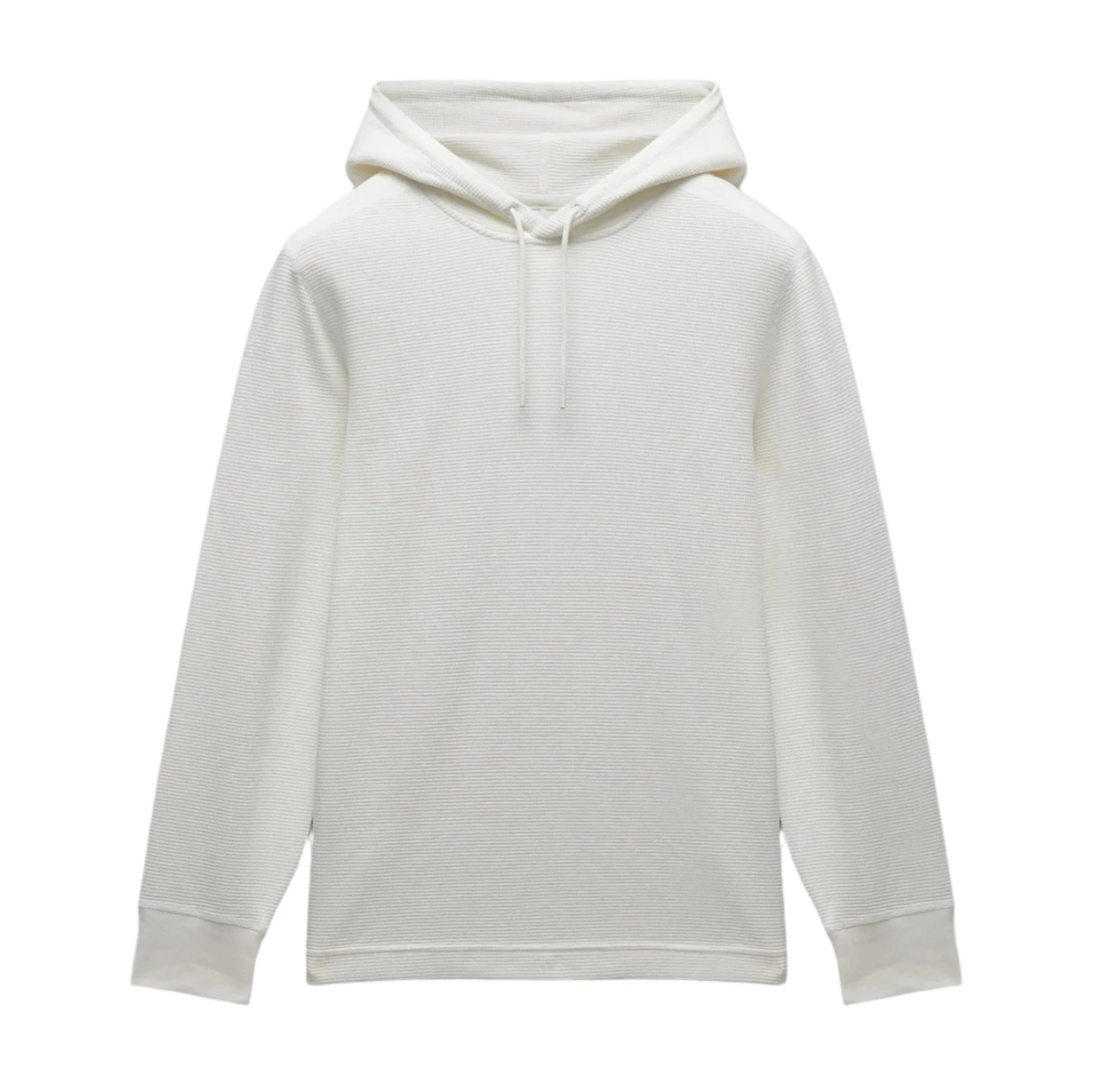 Lightweight Waffle Hoodie Championship White