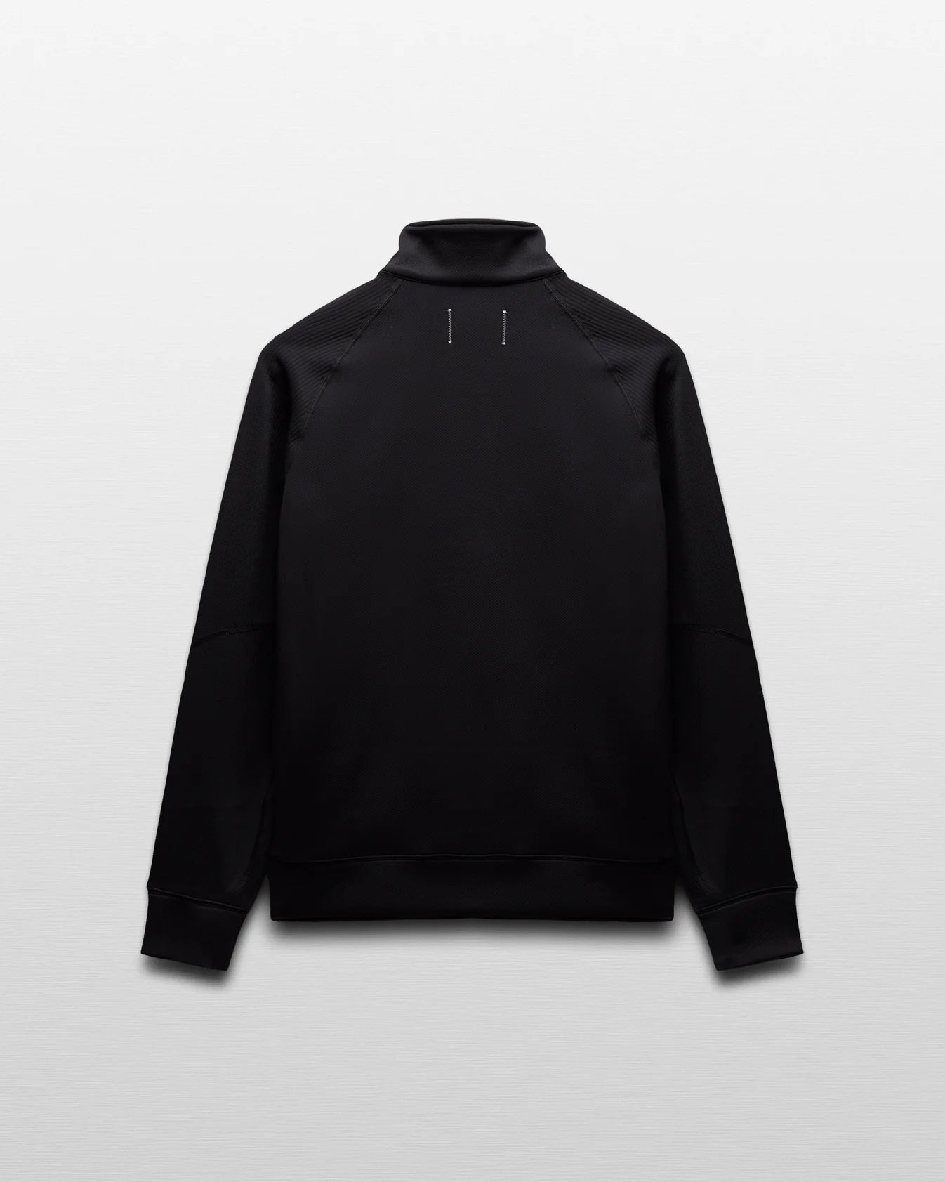 Double Knit Rally Quarter Zip Black