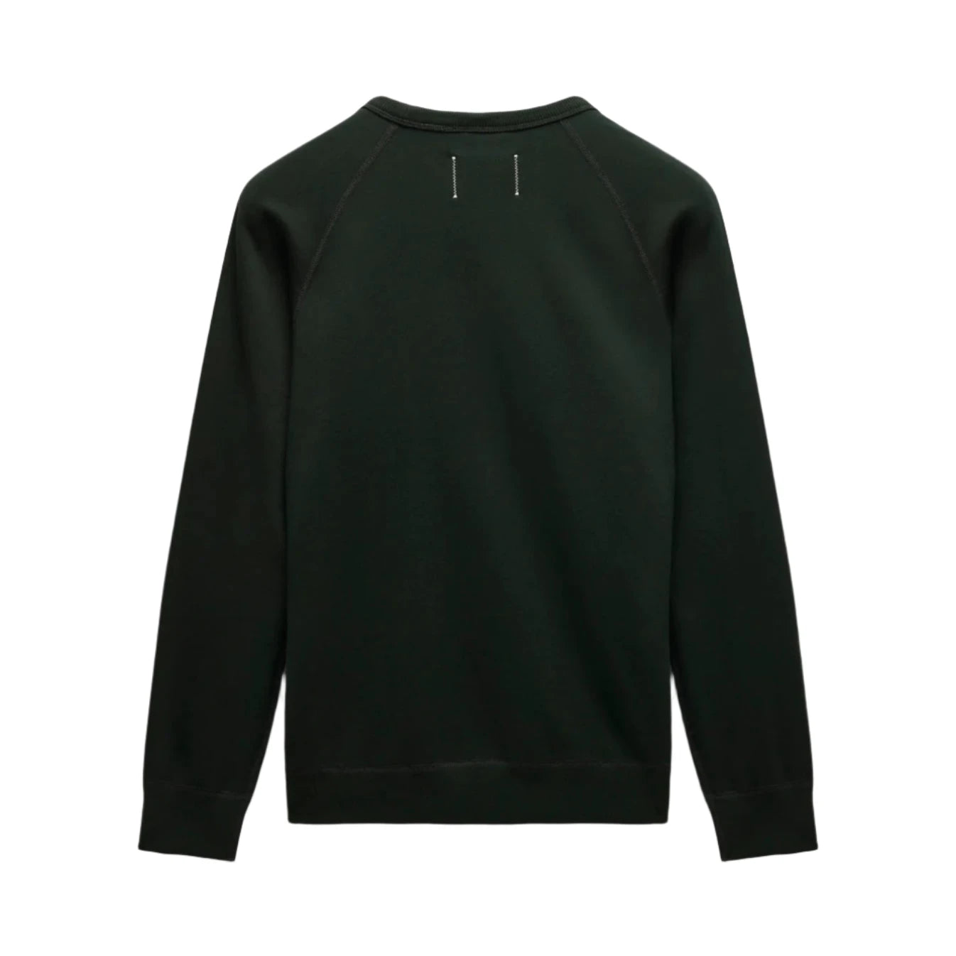 Midweight Terry Slim Crewneck Petrol