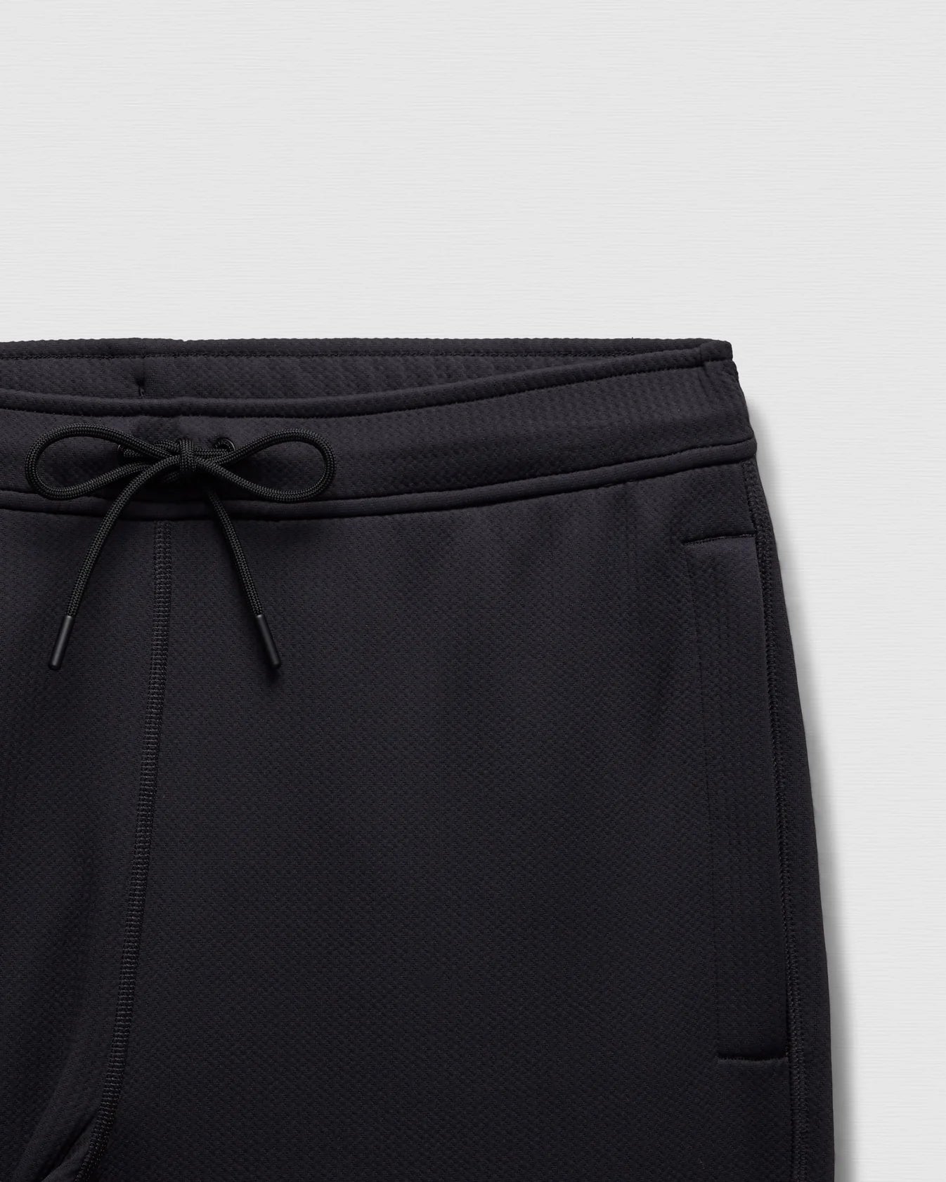 Double Knit Rally Jogger Black