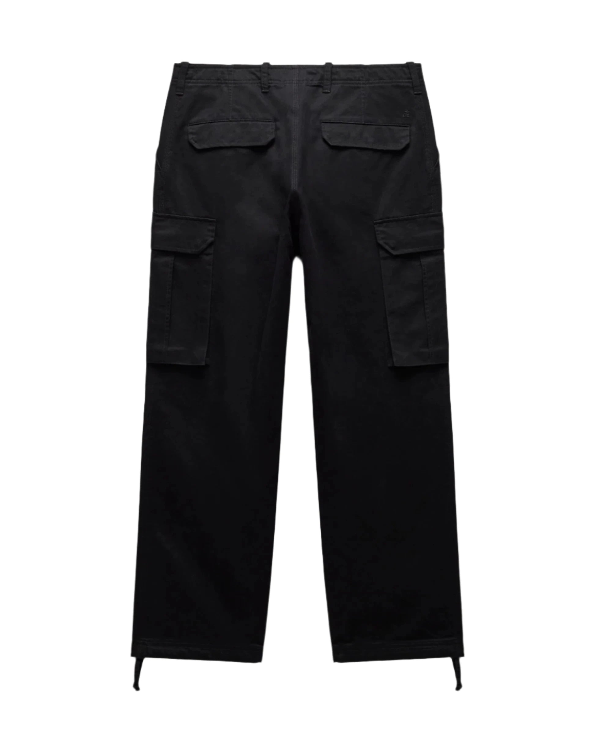 Cotton Chino Keeper Cargo Pant Black