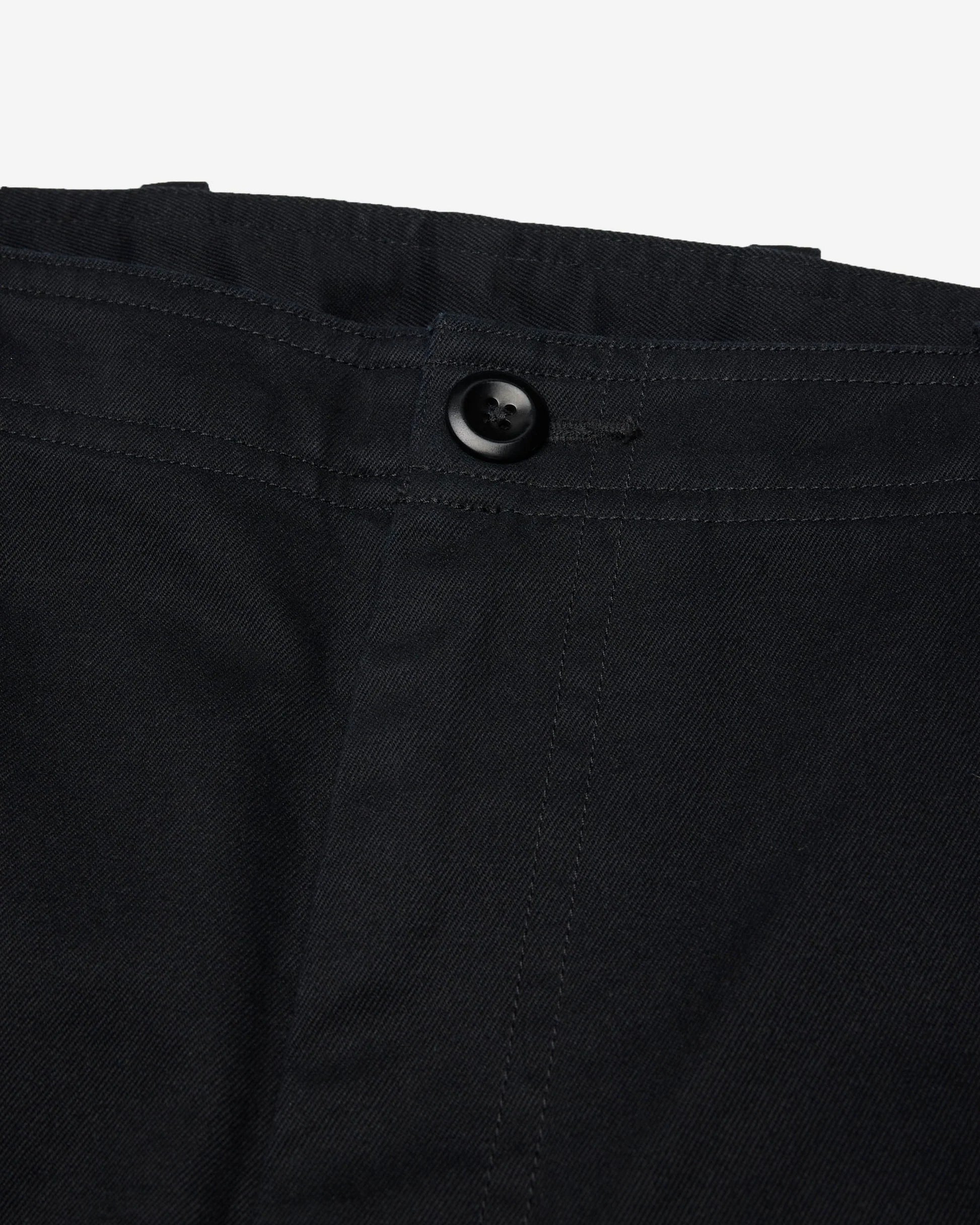 Cotton Chino Keeper Cargo Pant Black