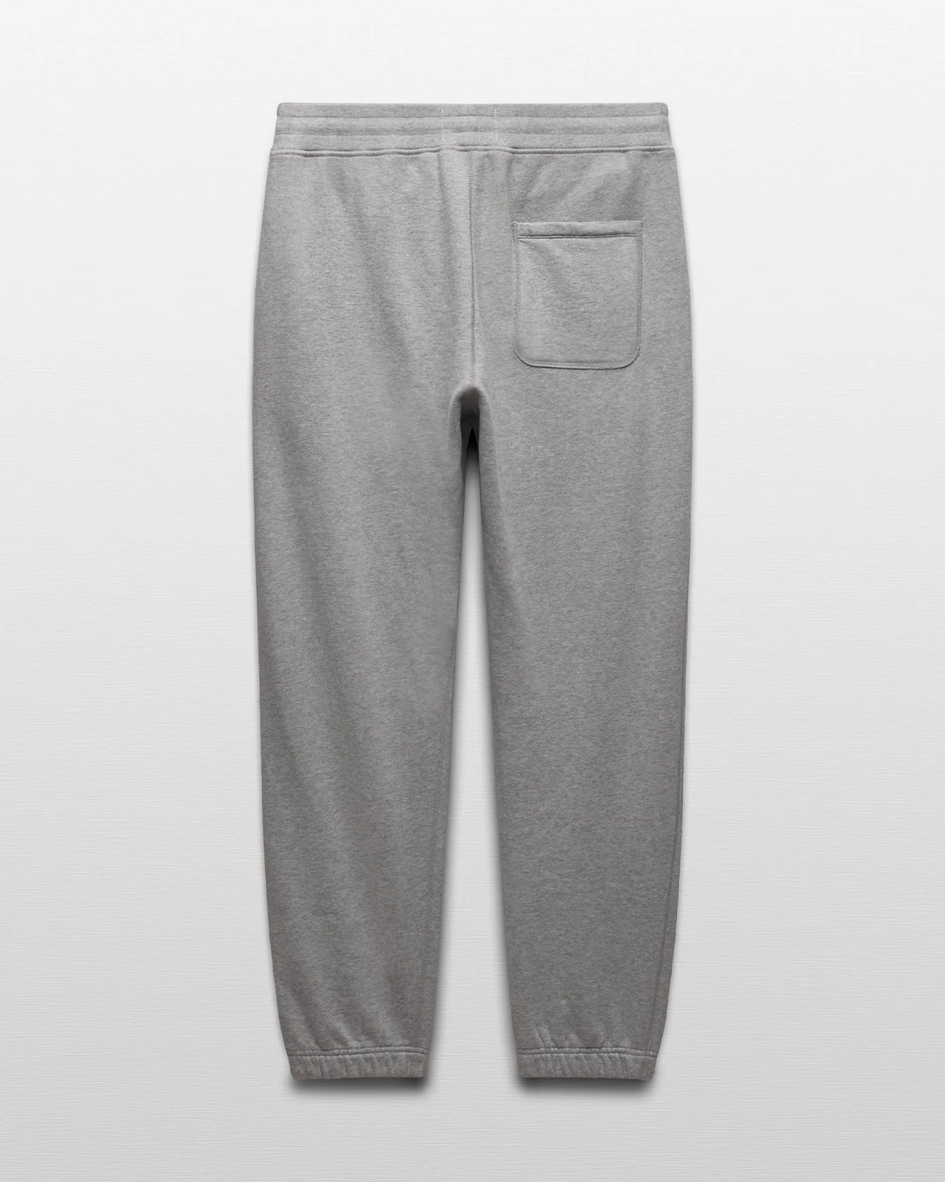 Midweight Terry Standard Cuffed Sweatpant Heather Grey