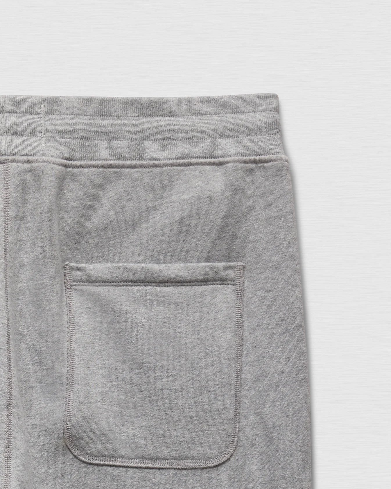 Midweight Terry Standard Cuffed Sweatpant Heather Grey