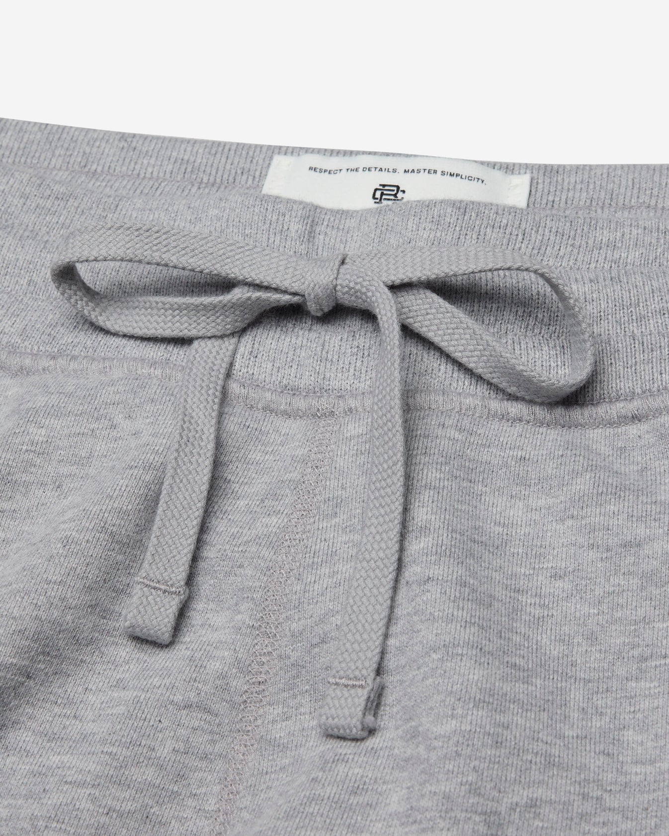 Midweight Terry Standard Cuffed Sweatpant Heather Grey