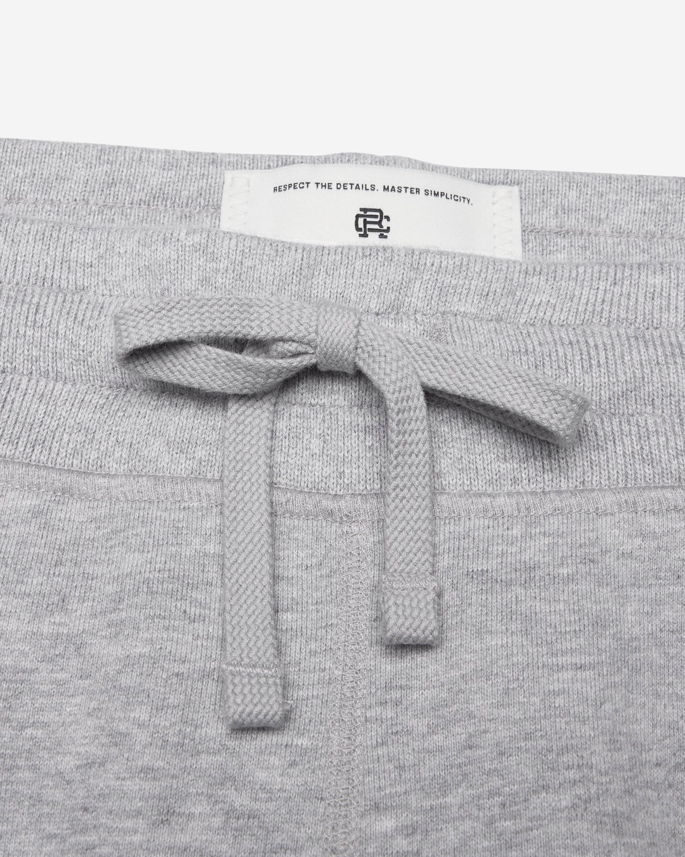 Midweight Terry Slim Sweatpant Heather Grey