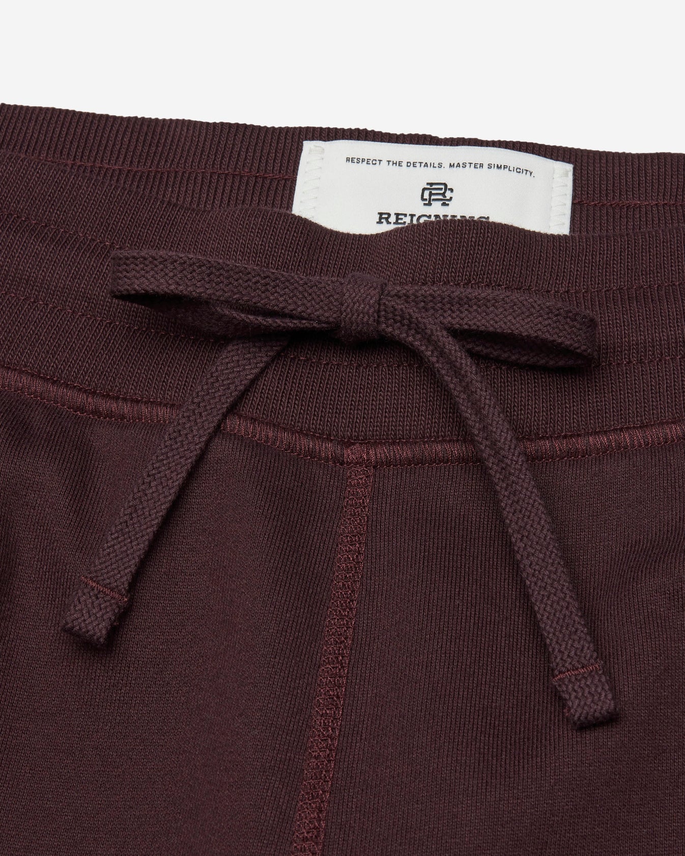 Midweight Terry Slim Sweatpant Oxblood