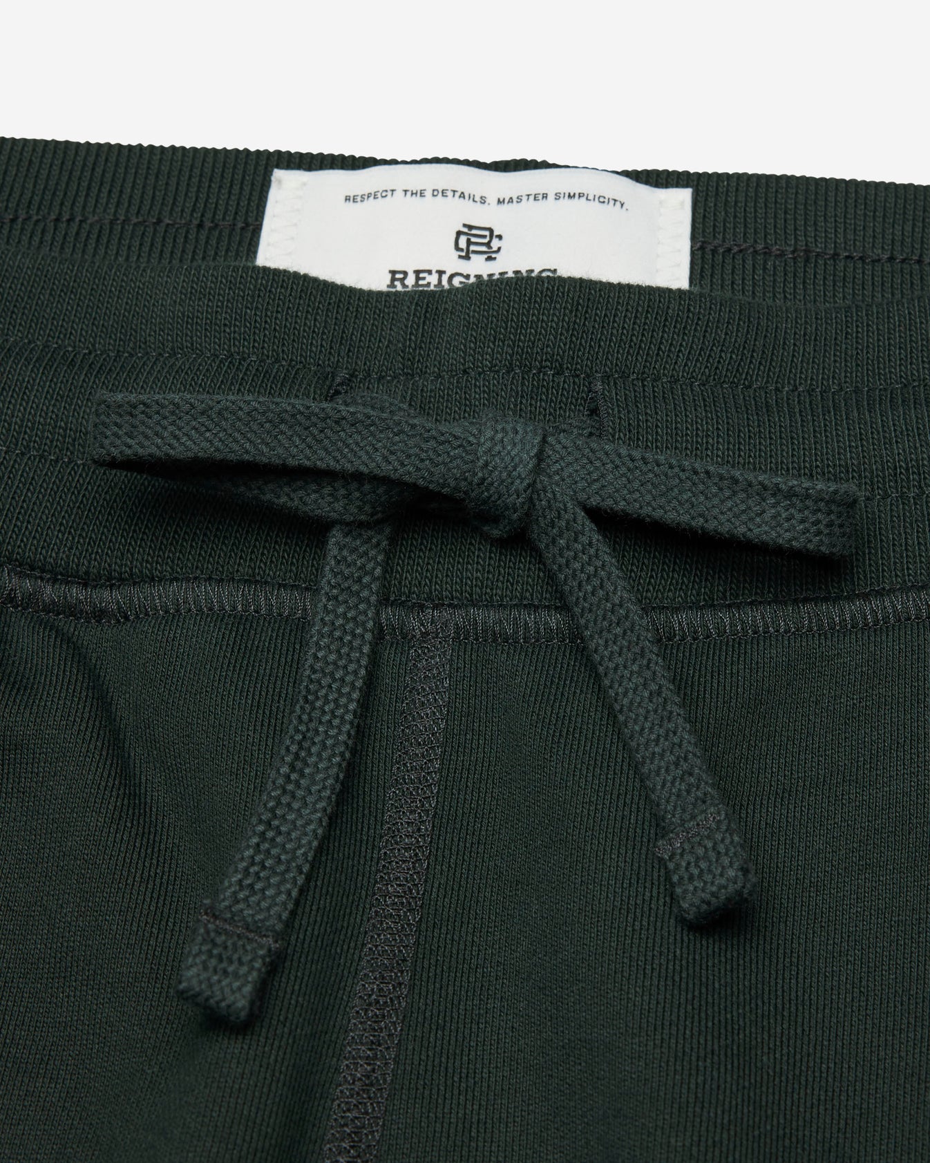 Midweight Terry Slim Sweatpant Petrol