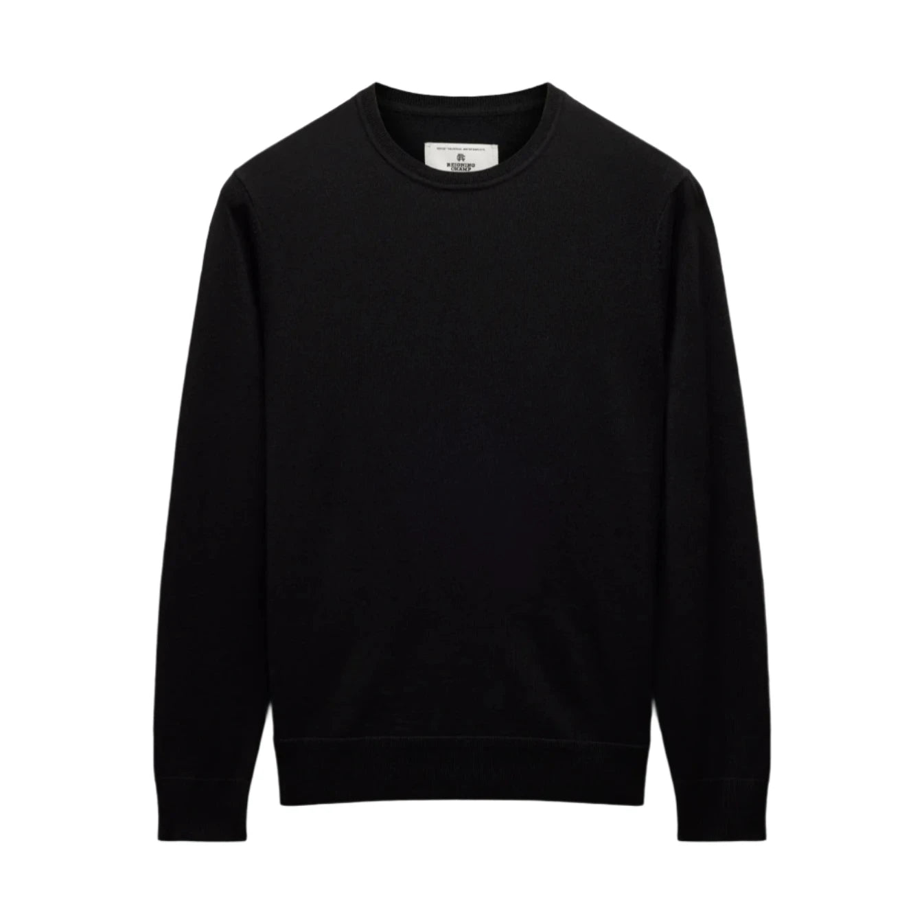 Lightweight Merino Harry Crewneck Black