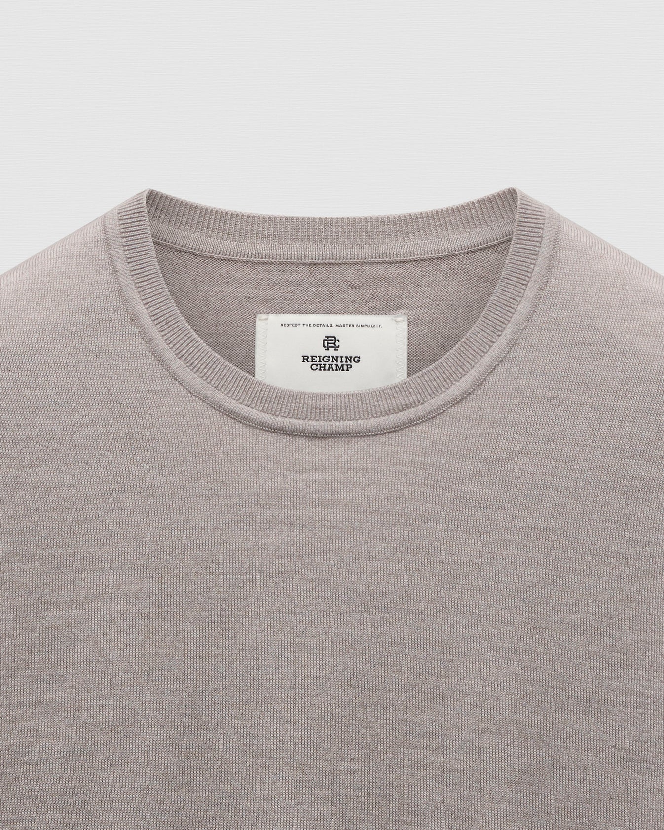 Lightweight Merino Harry Crewneck Dove