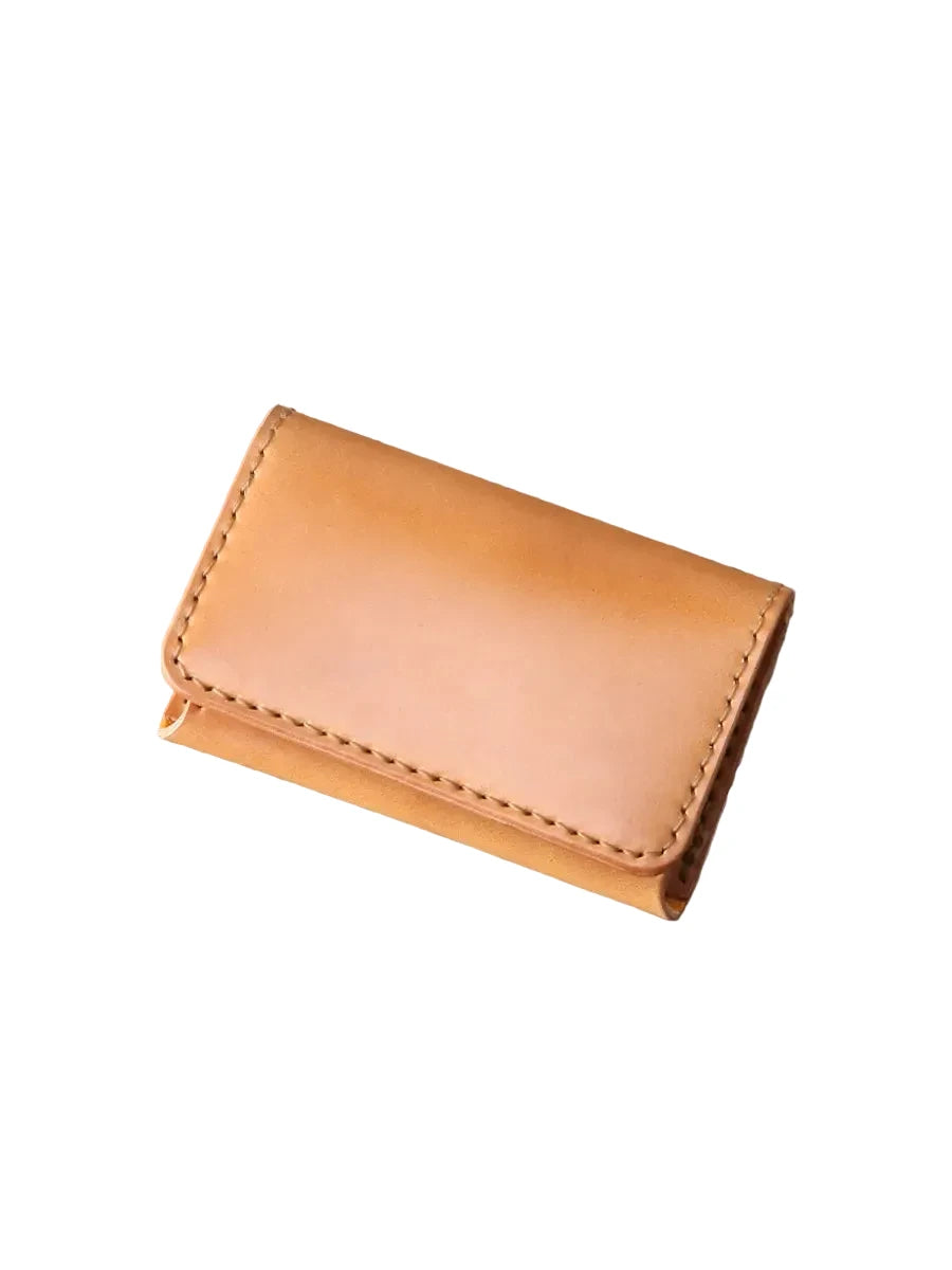 FN-C4C4-3 Cordovan Card Case Camel