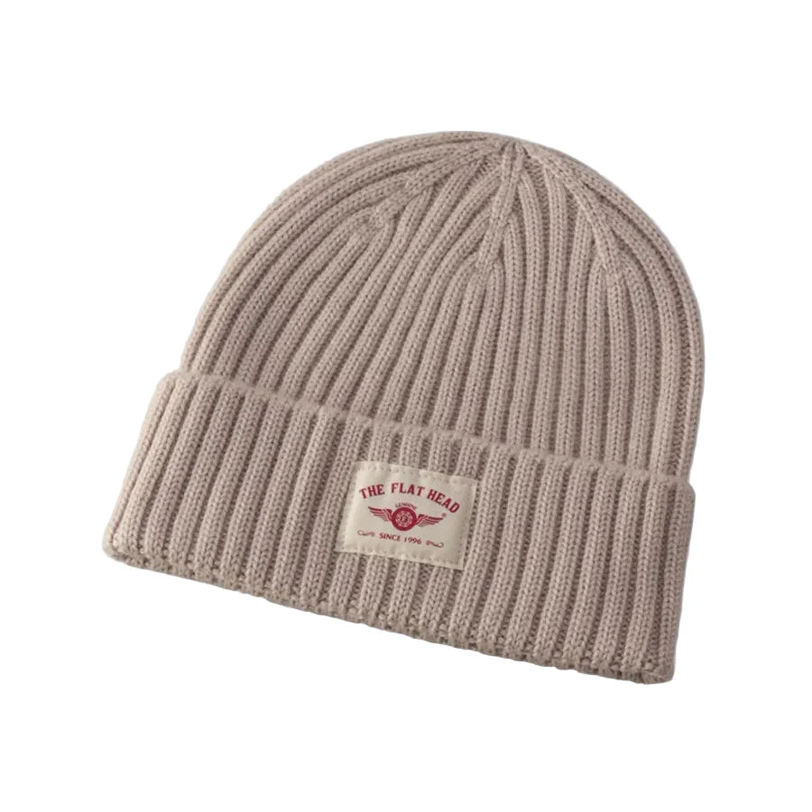FN-HK002  Knit Cap Beige