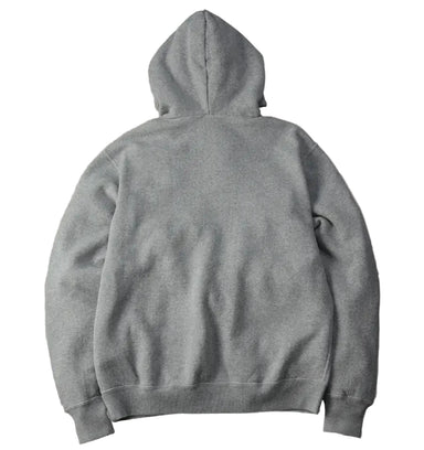 Gray hoodie on a light gray background