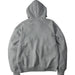 Gray hoodie on a light gray background