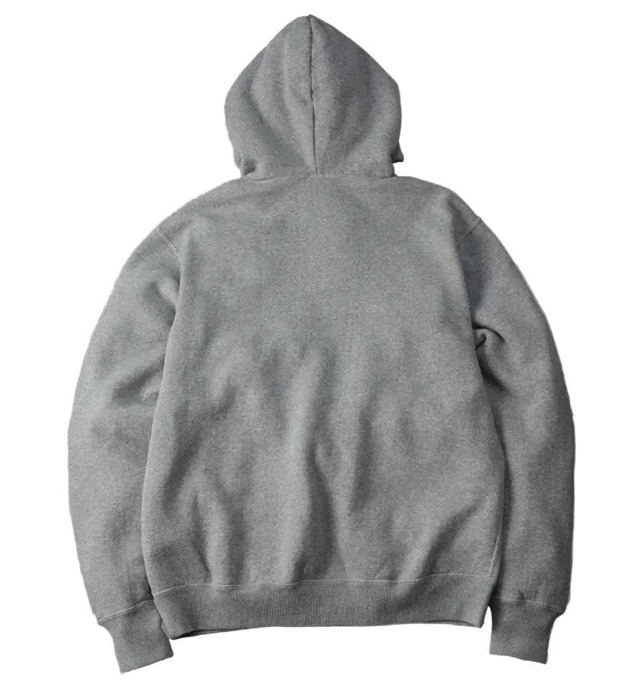 Gray hoodie on a light gray background