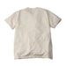 Beige t-shirt on a gray background