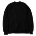 Black sweatshirt on a light gray background