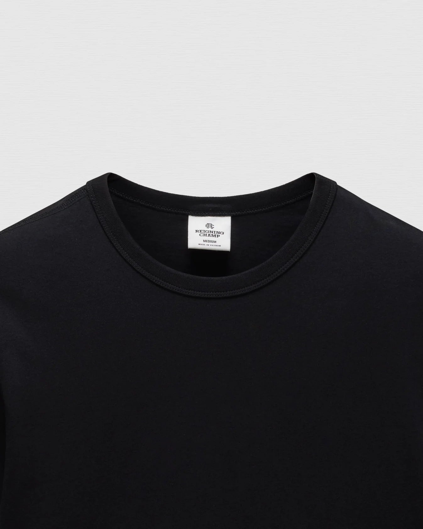 Lightweight Jersey Standard T-Shirt Black