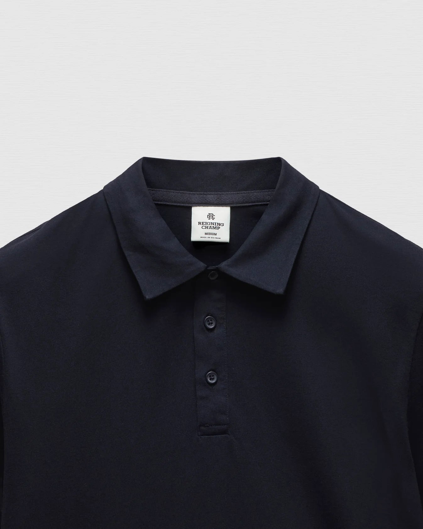 Lightweight Jersey Standard Polo Navy