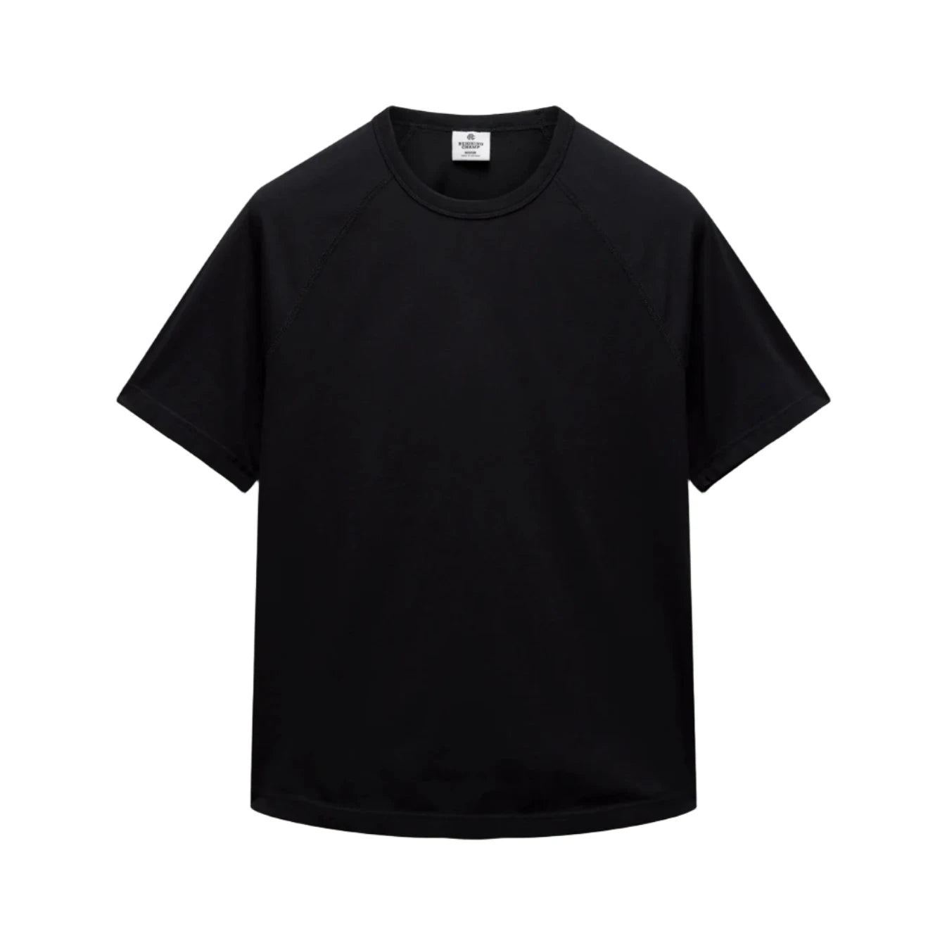 Lightweight Jersey Standard Raglan Tee - Black