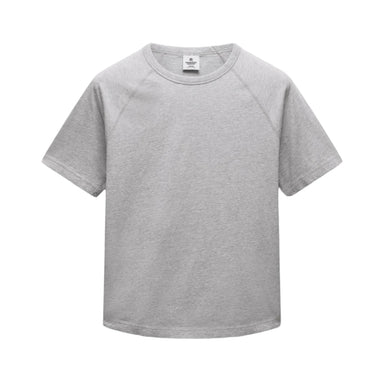 Gray t-shirt on a light gray background