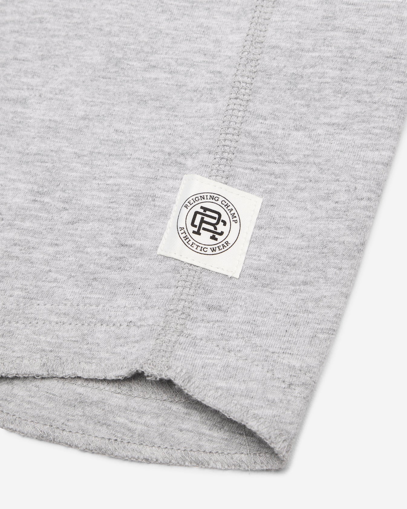 Lightweight Jersey Standard Raglan Tee - Heather Grey