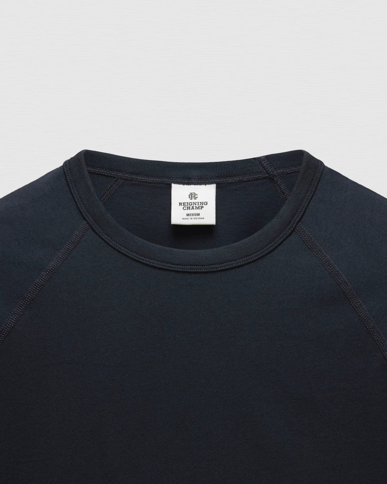 Lightweight Jersey Standard Raglan Tee - Navy
