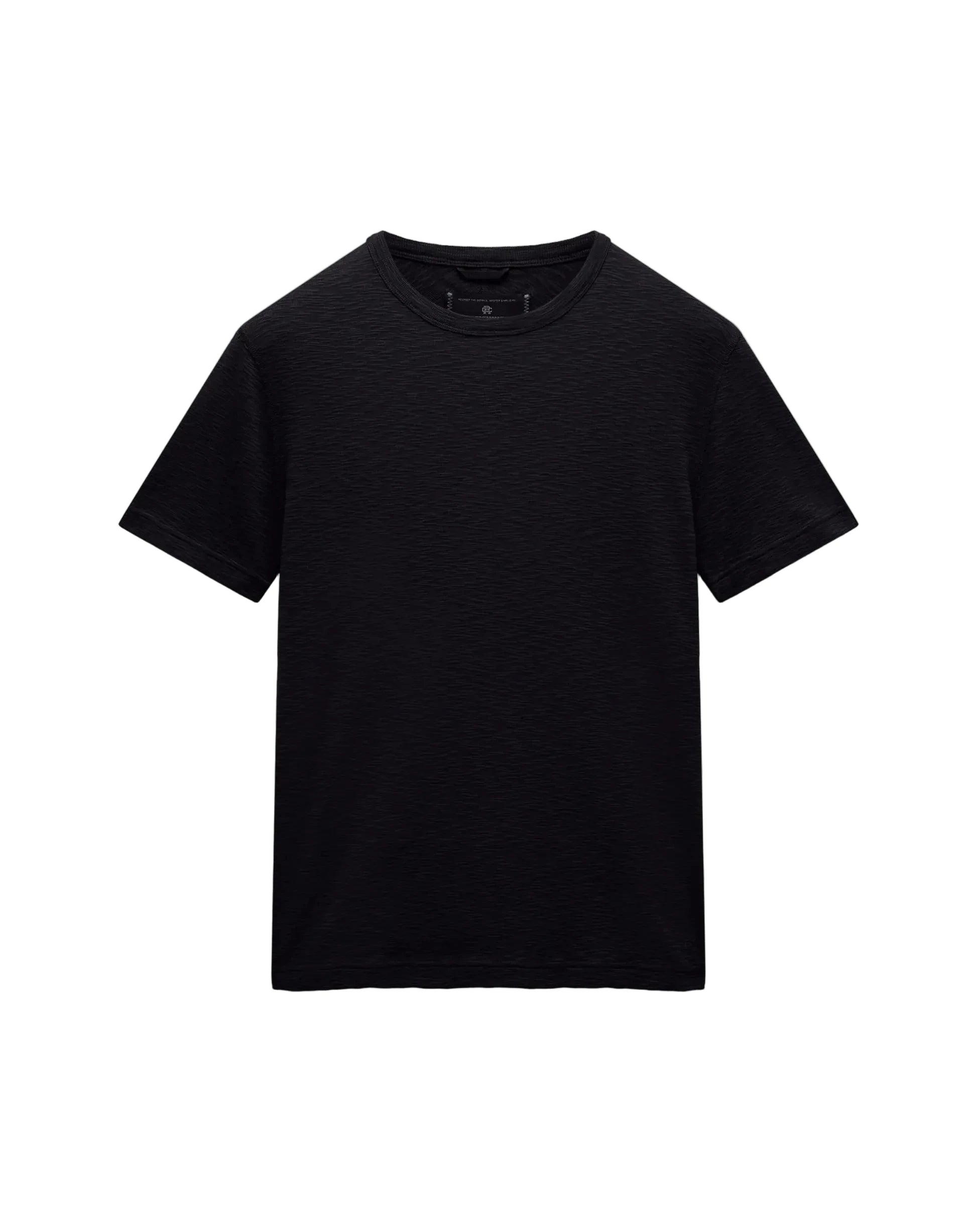 1x1 Slub Slim Tee - Black