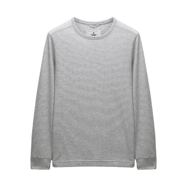 Gray sweatshirt on a light gray background