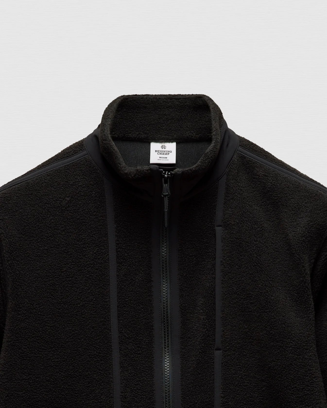 Shaggy Fleece Expo Jacket Black