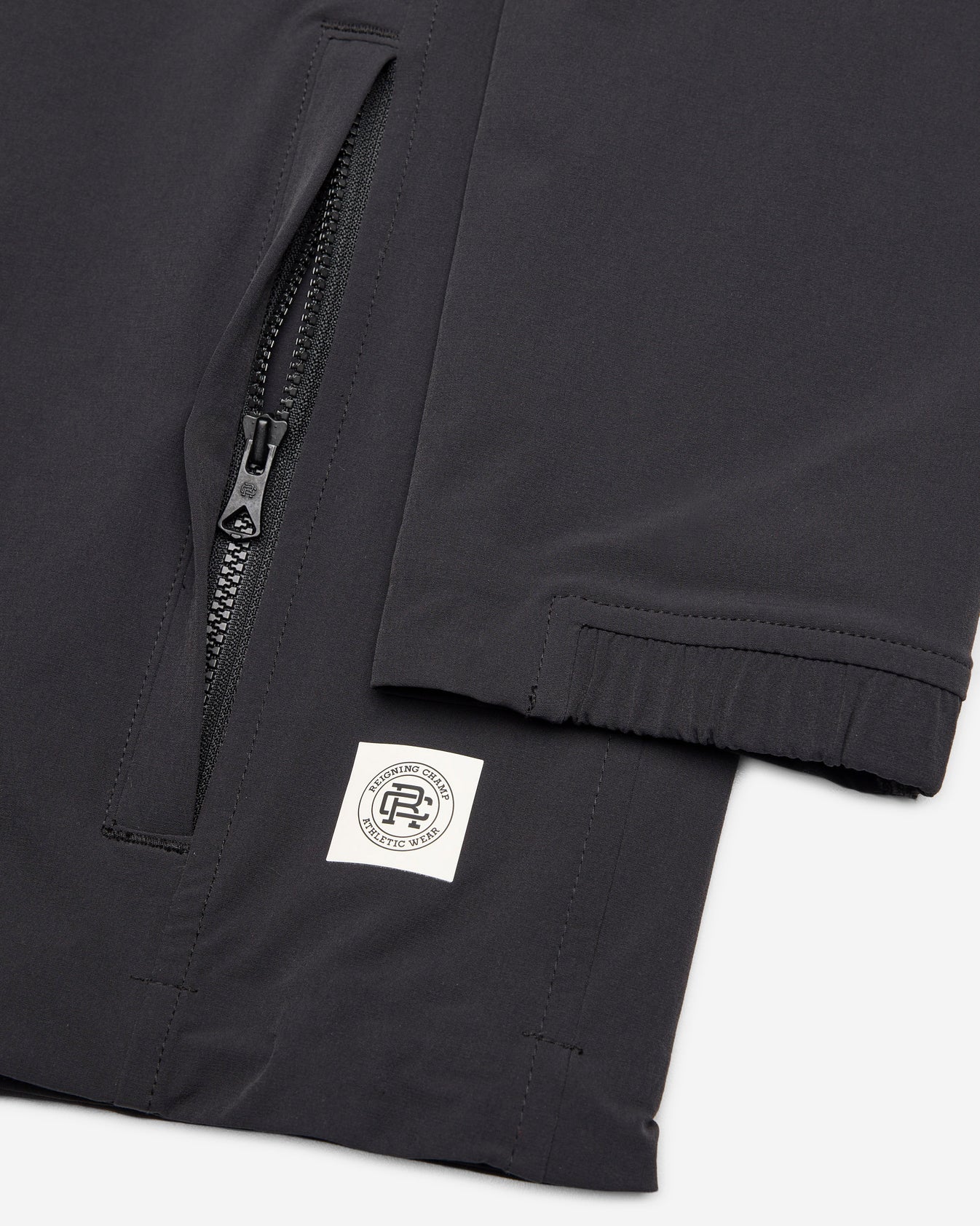 Nylon Oxford Team Jacket Black