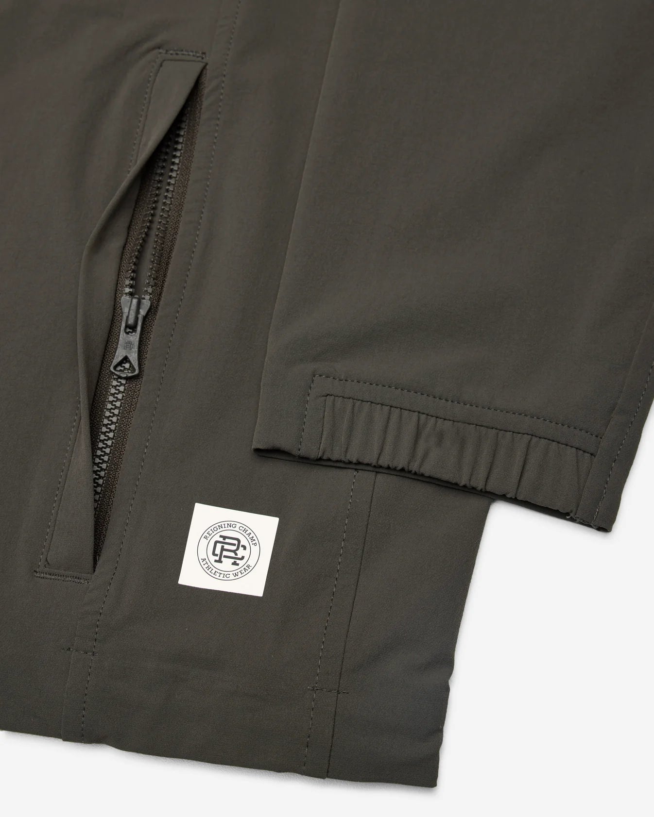 Nylon Oxford Team Jacket Carbon