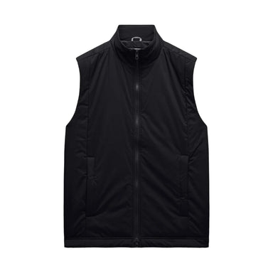 Black vest on a light gray background