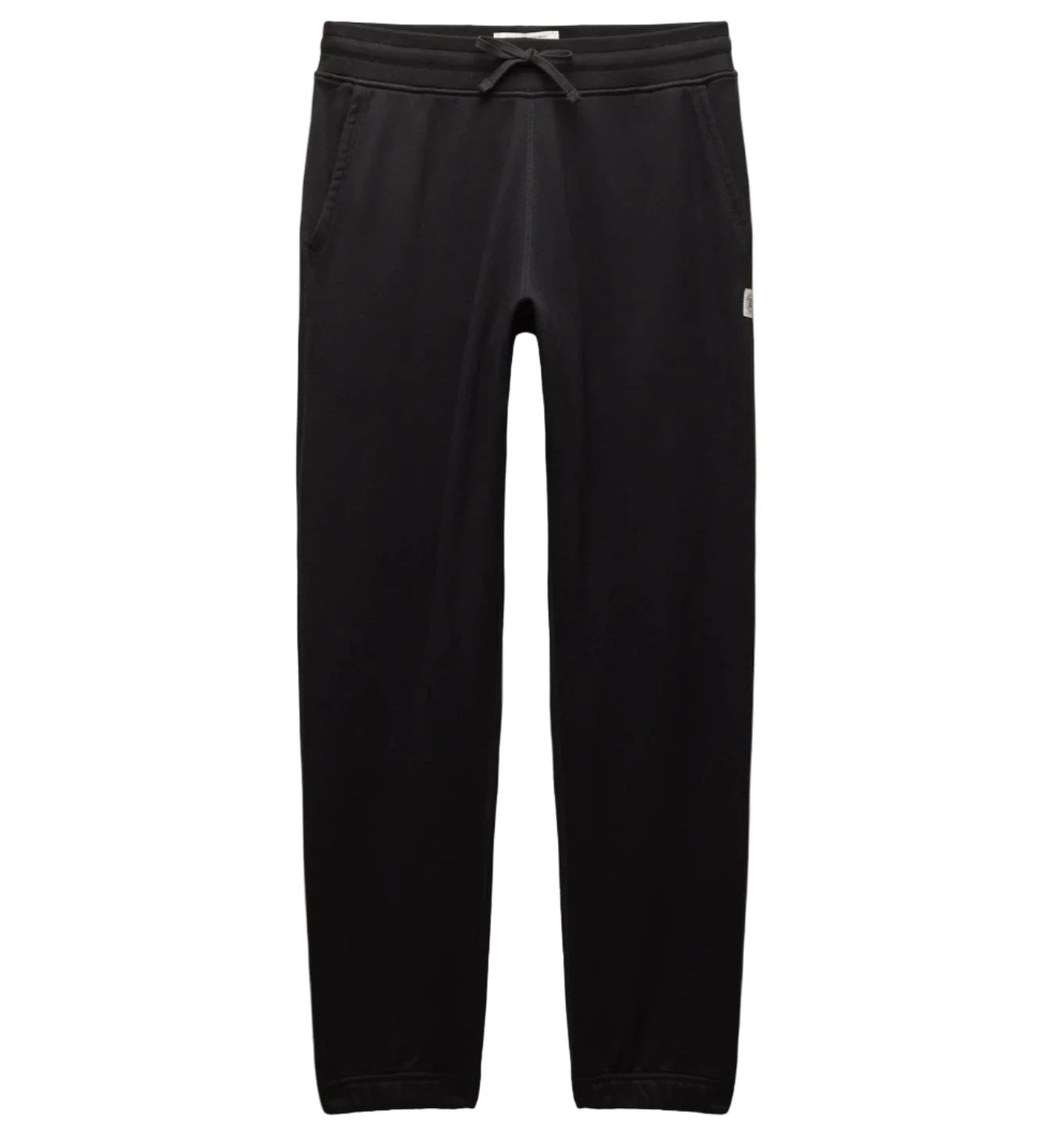Midweight Terry Standard Cuffed Sweatpant Black