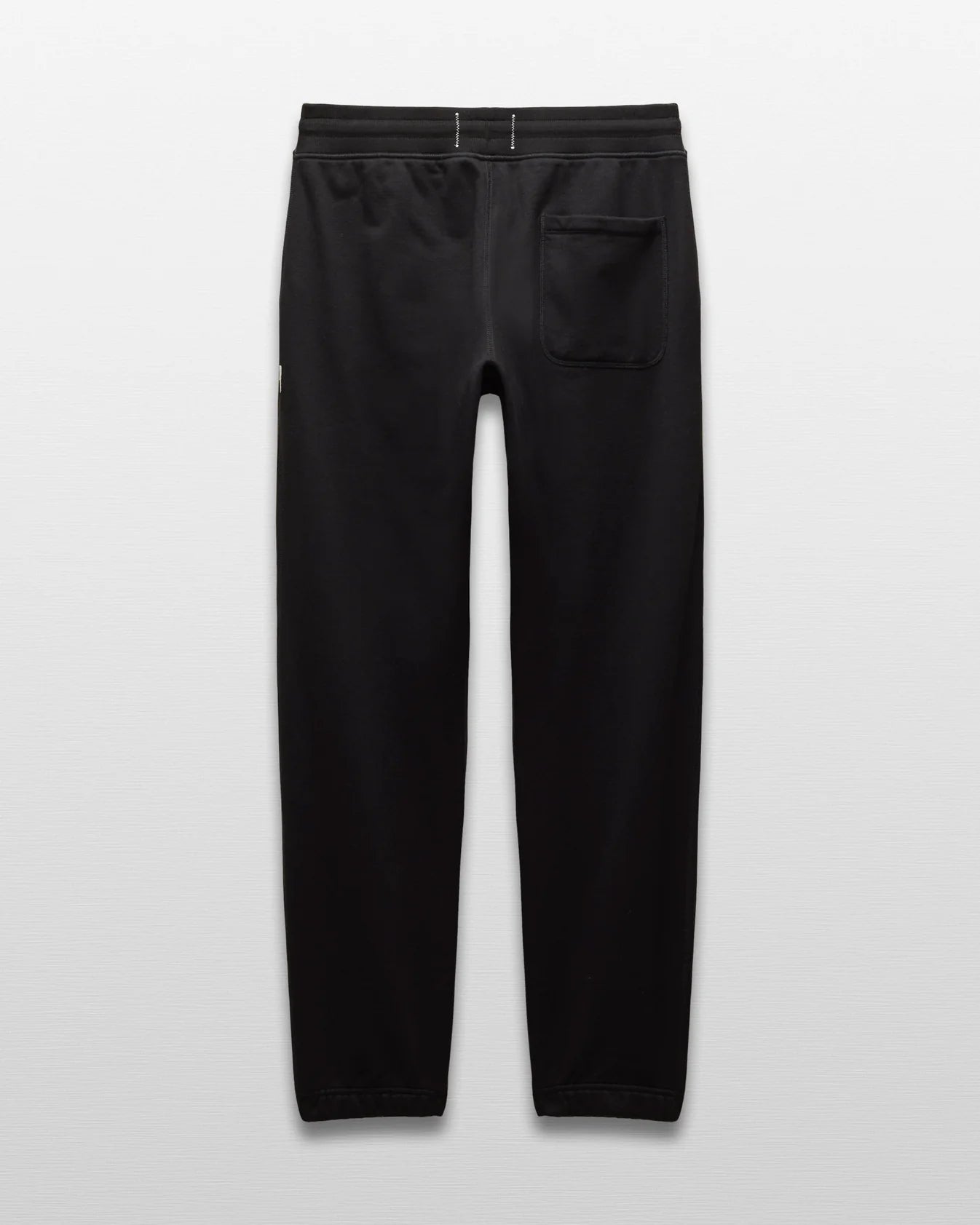Midweight Terry Standard Cuffed Sweatpant Black