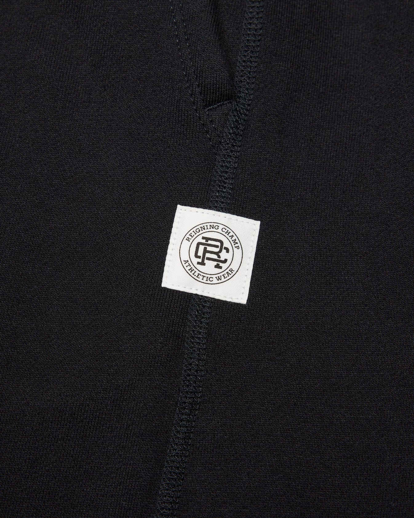 Midweight Terry Standard Cuffed Sweatpant Black