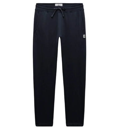 Black jogger pants on a light gray background
