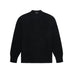 Black sweatshirt on a white background