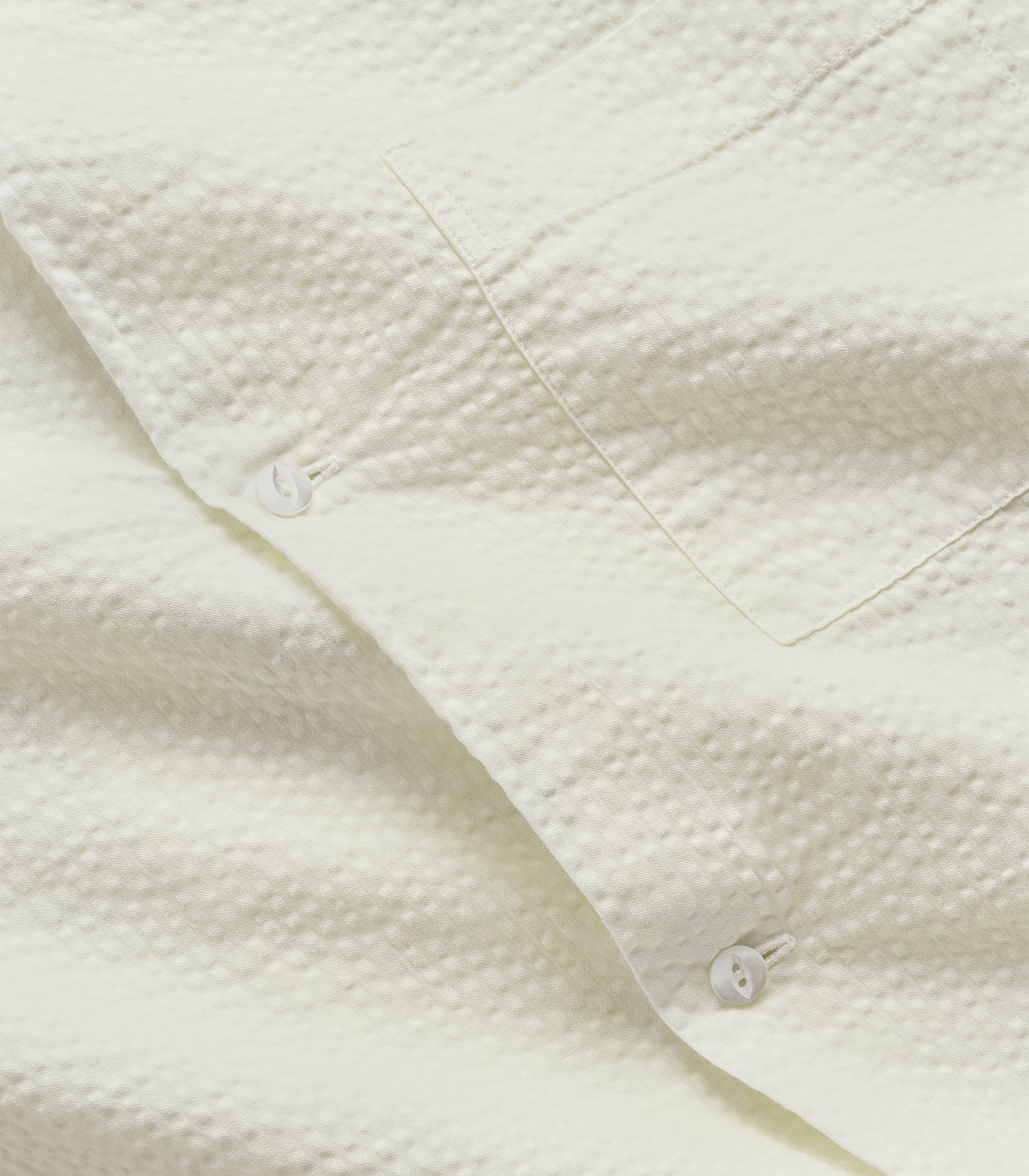 Fulton Seersucker Shirt Bone
