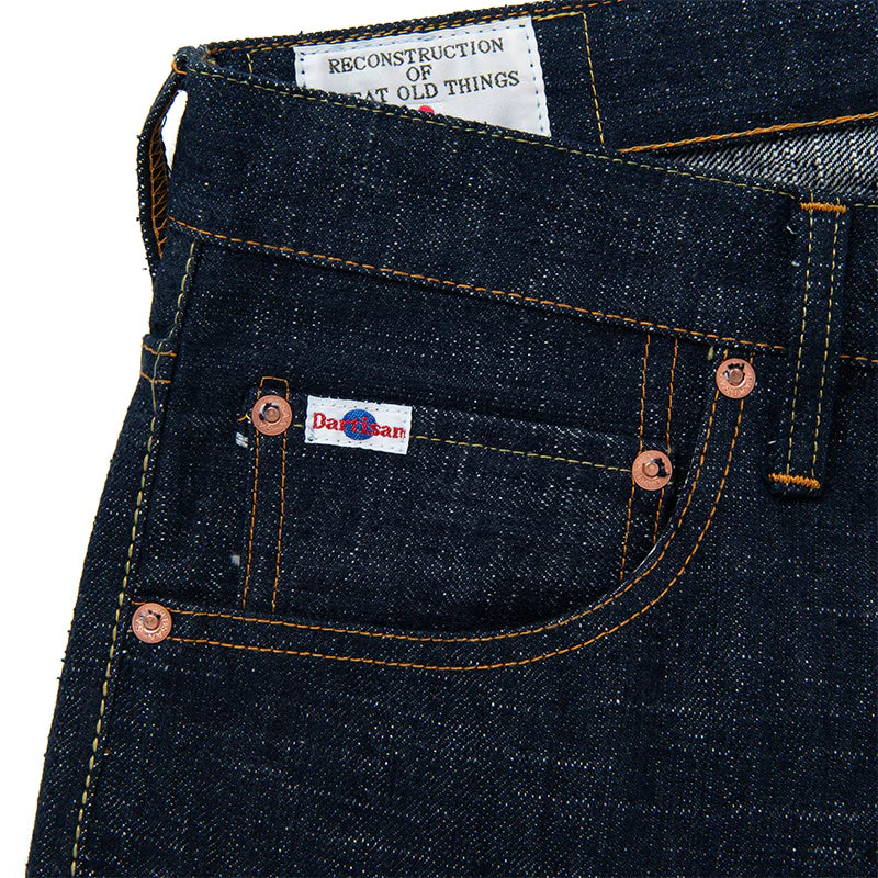 SD-1009S GL3 15oz Japanese Selvedge Denim Relaxed Taper One Wash