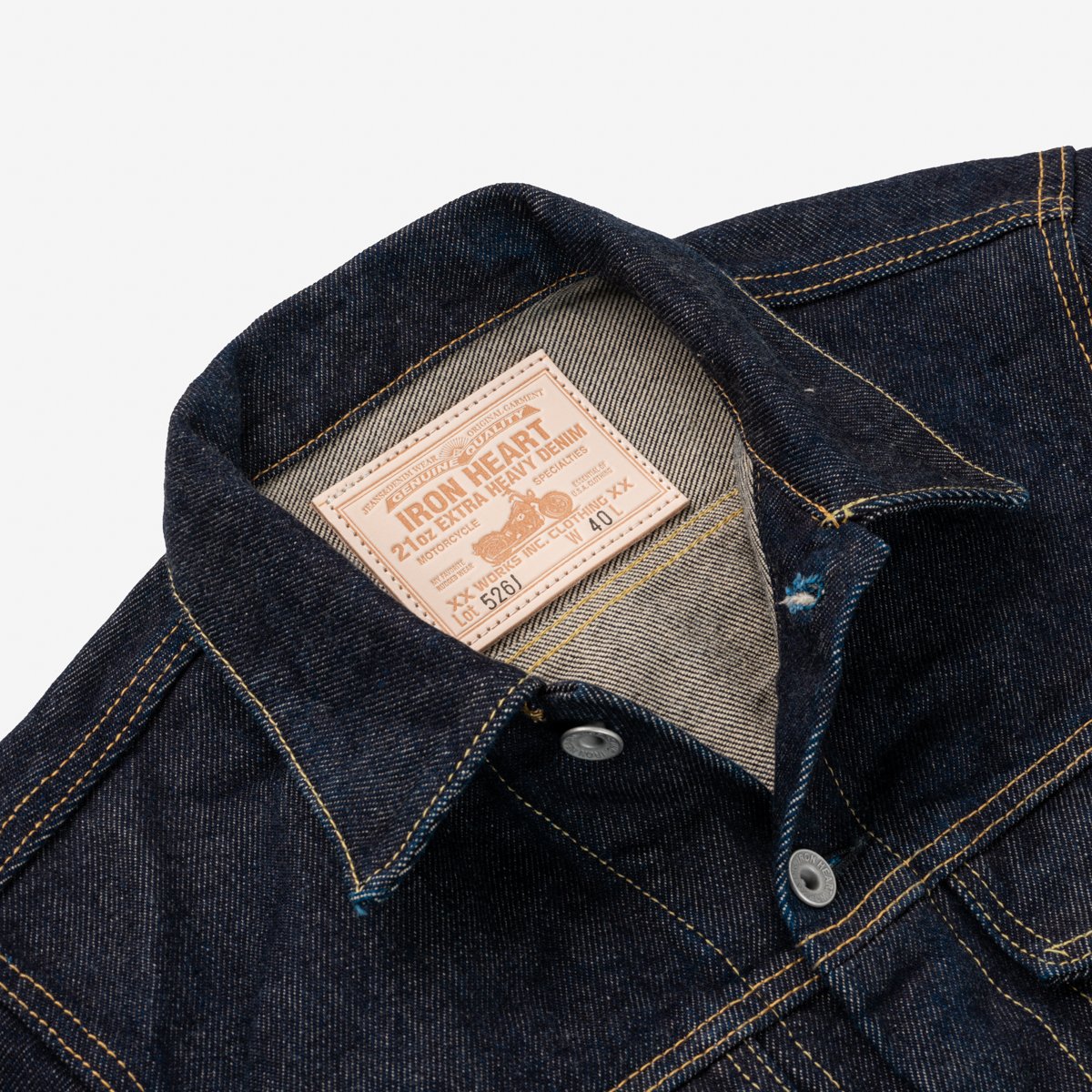 IH-526J 21oz Selvedge Denim Type III Indigo