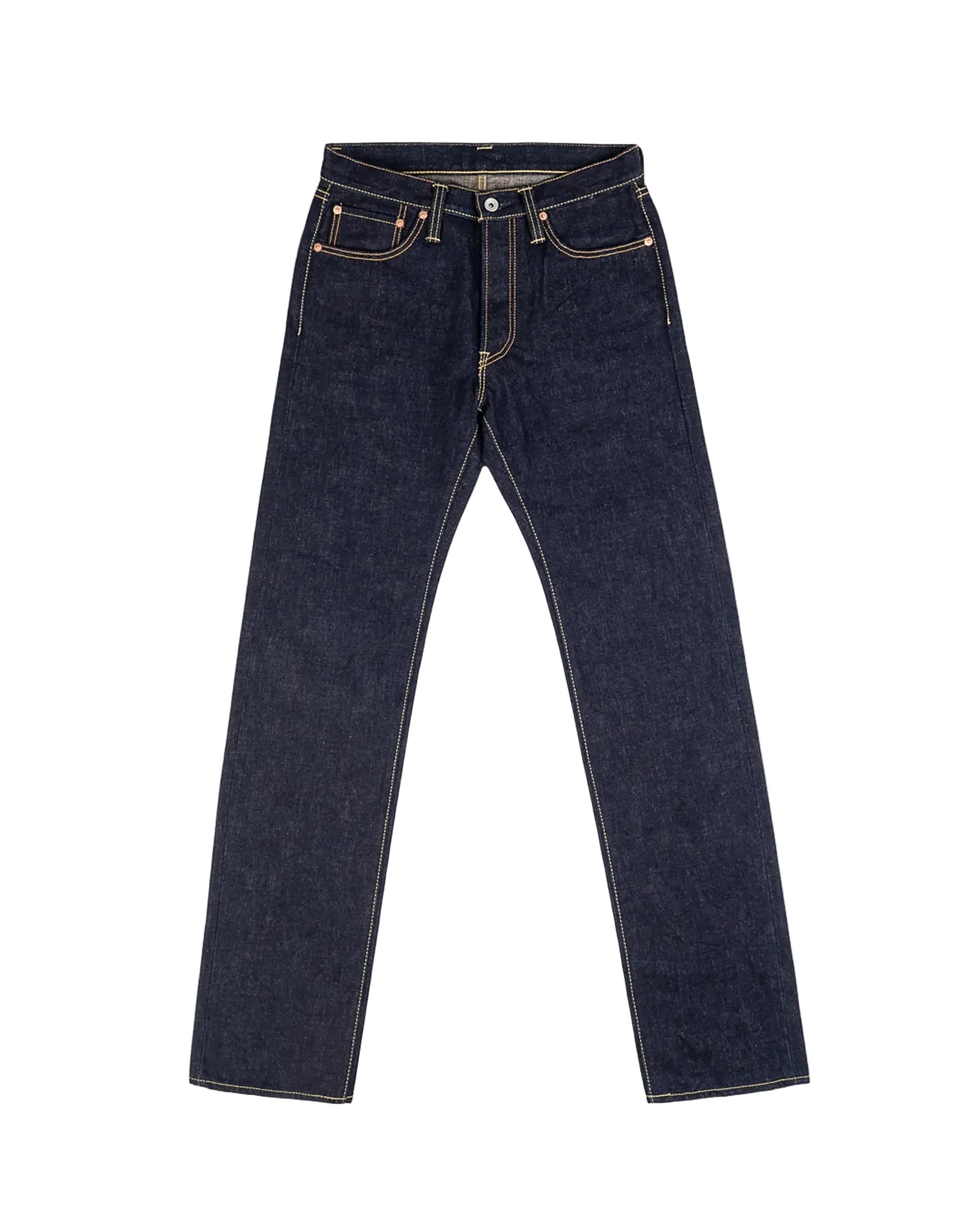 IH-634S-18 18oz Vintage Selvedge Denim Straight Cut Indigo