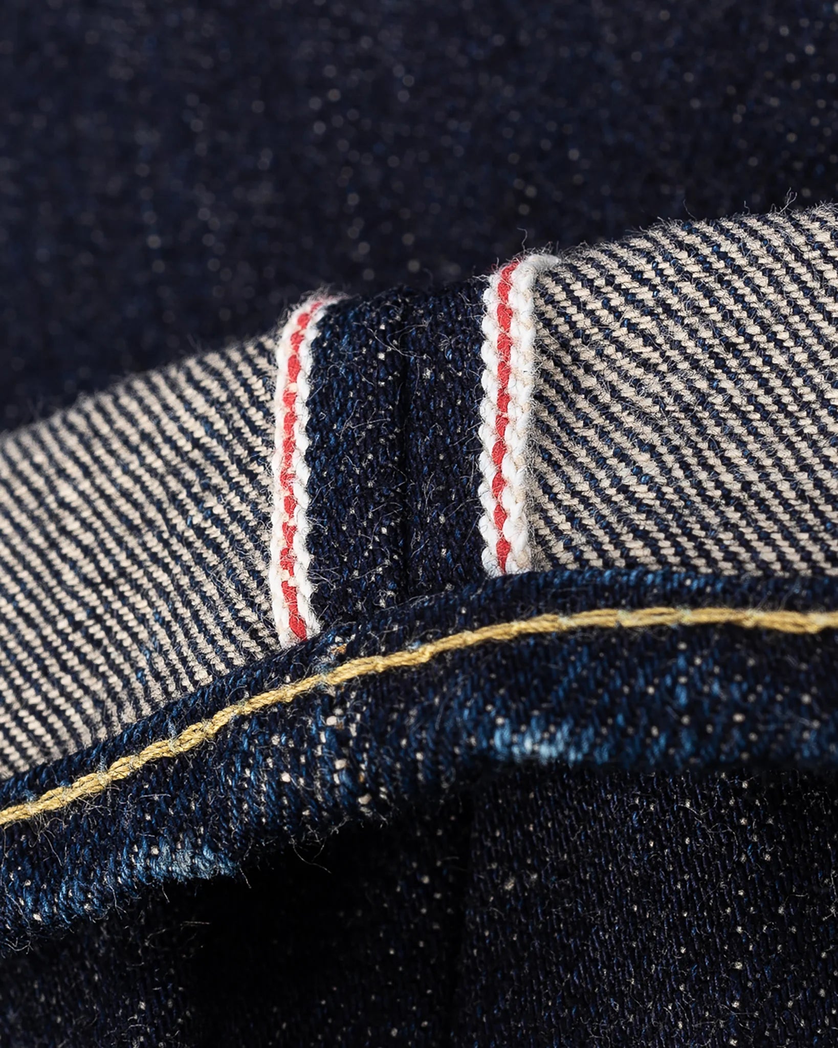 IH-634S-18 18oz Vintage Selvedge Denim Straight Cut Indigo