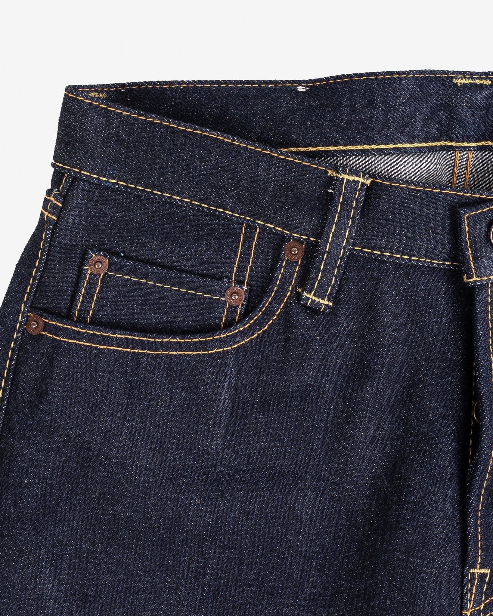 IH-634S-UHR 21/23oz Ultra Heavy Raw Selvedge Denim Straight Cut Indigo