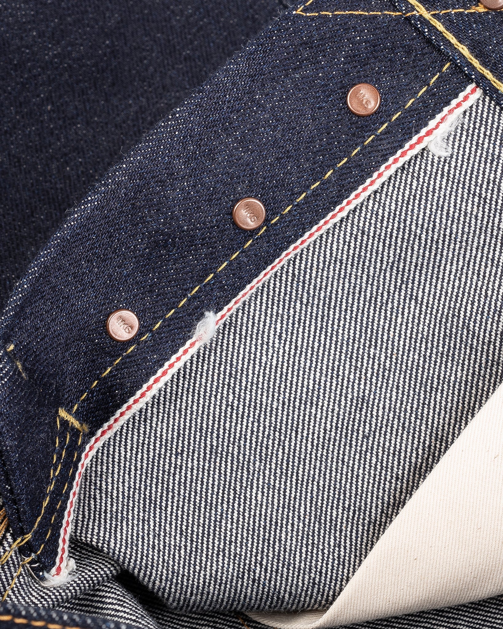 IH-634S-UHR 21/23oz Ultra Heavy Raw Selvedge Denim Straight Cut Indigo