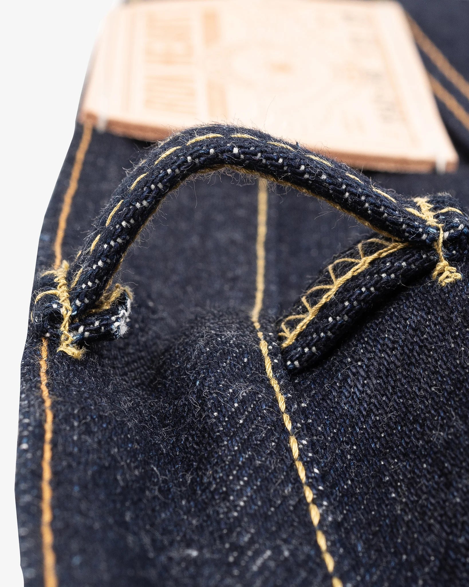 IH-634S-UHR 21/23oz Ultra Heavy Raw Selvedge Denim Straight Cut Indigo