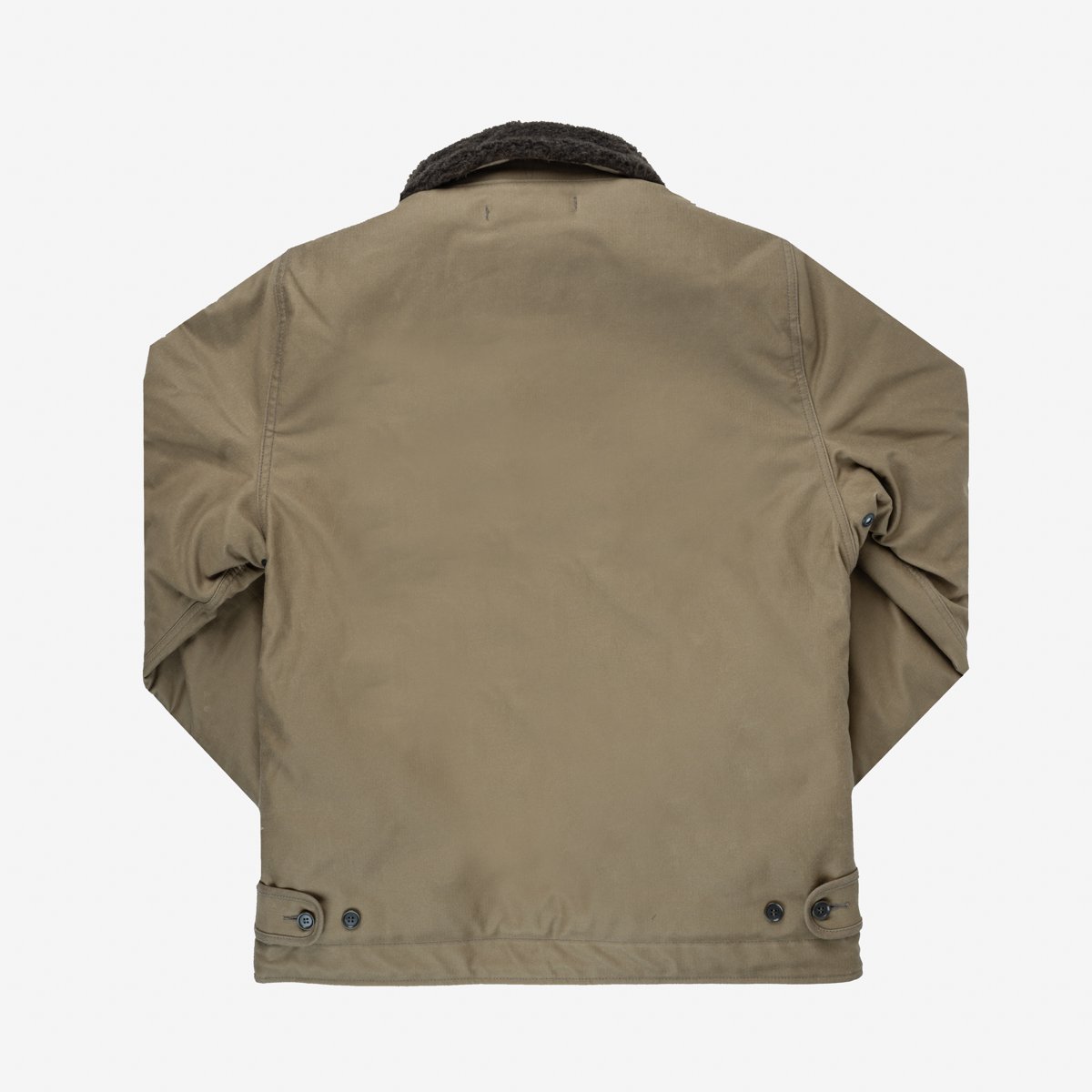 IHM-37-KHA Oiled Whipcord N1 Deck Jacket Khaki